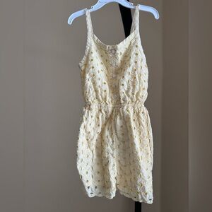 Abercrombie Kids Yellow Spaghetti Strap Jumper